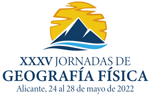 XXXV Jornadas Geografía Física - Alicante